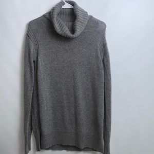 Max studio luxury yarn grey turtle sweater size S